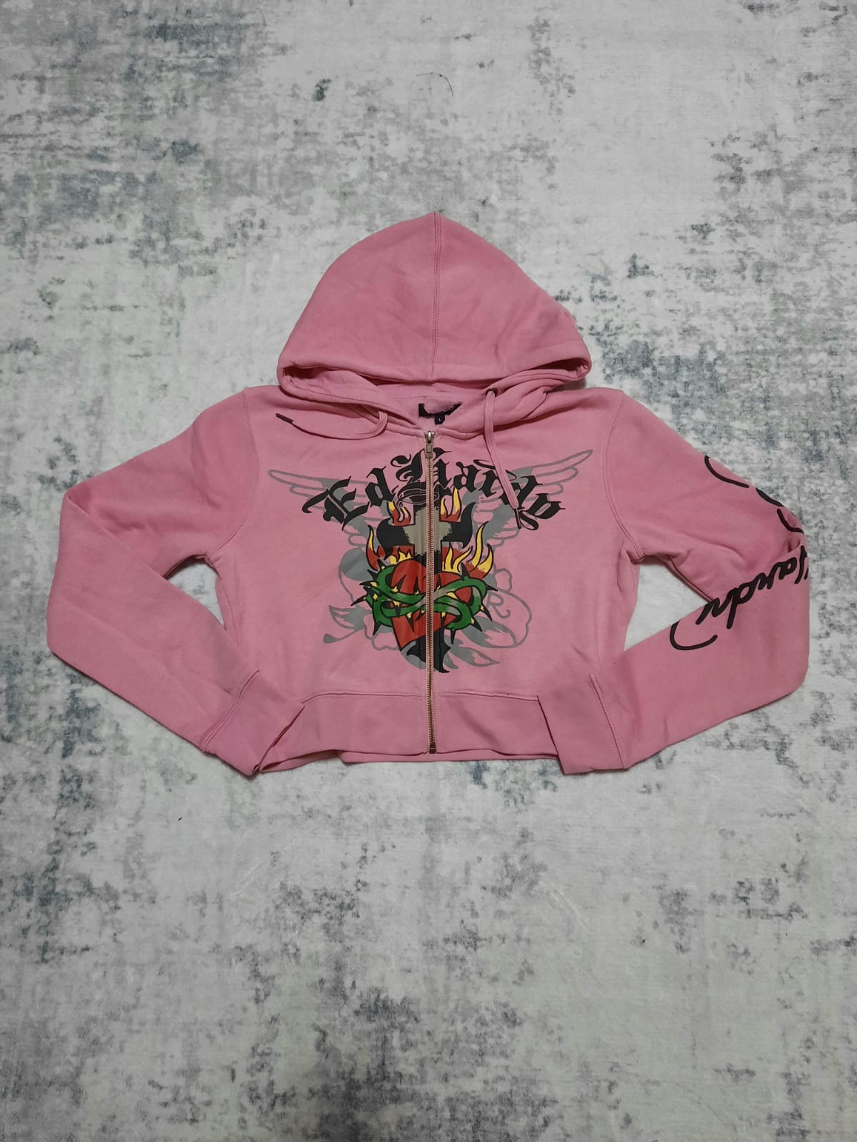 ed hardy pink jacket y2k L