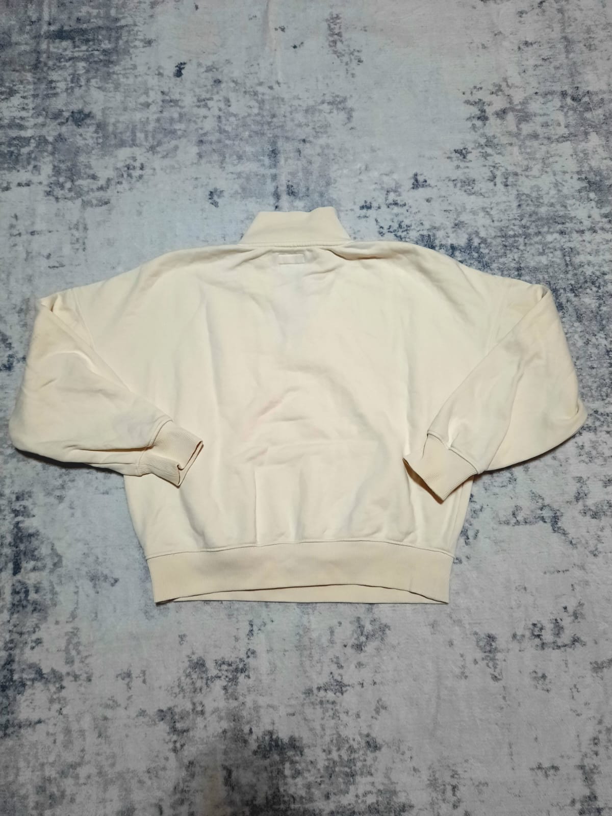 Jacket Crema Guess Jeans Vintage zip Oversized