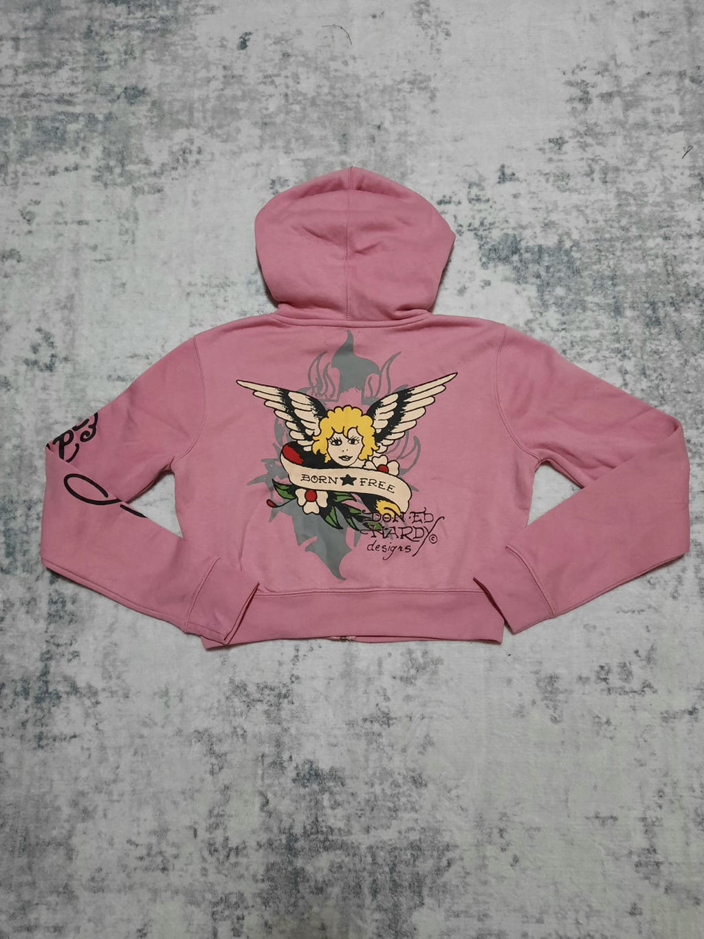 ed hardy pink jacket y2k L