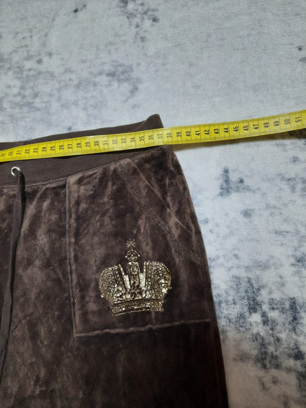 juicy couture dark brown pants bootcut y2k S