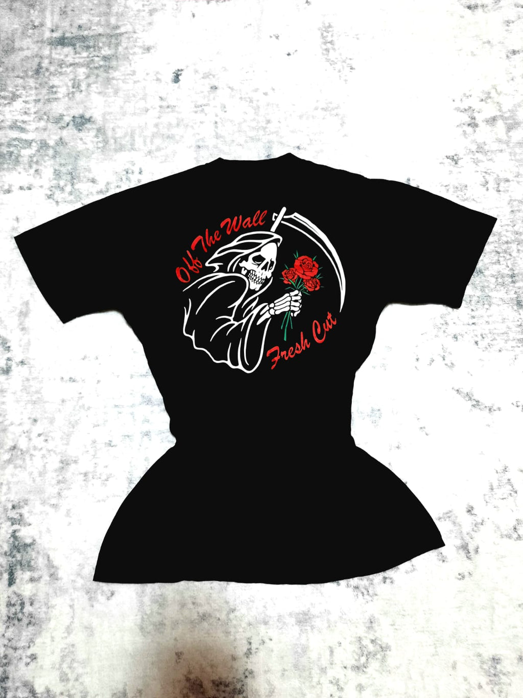 T-shirt Women Vans Retro Off The Wall Fresh Cut M