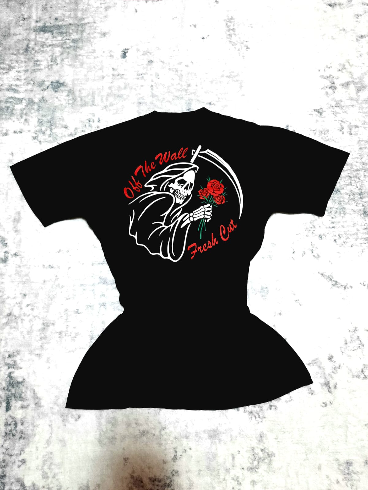 T-shirt Women Vans Retro Off The Wall Fresh Cut M