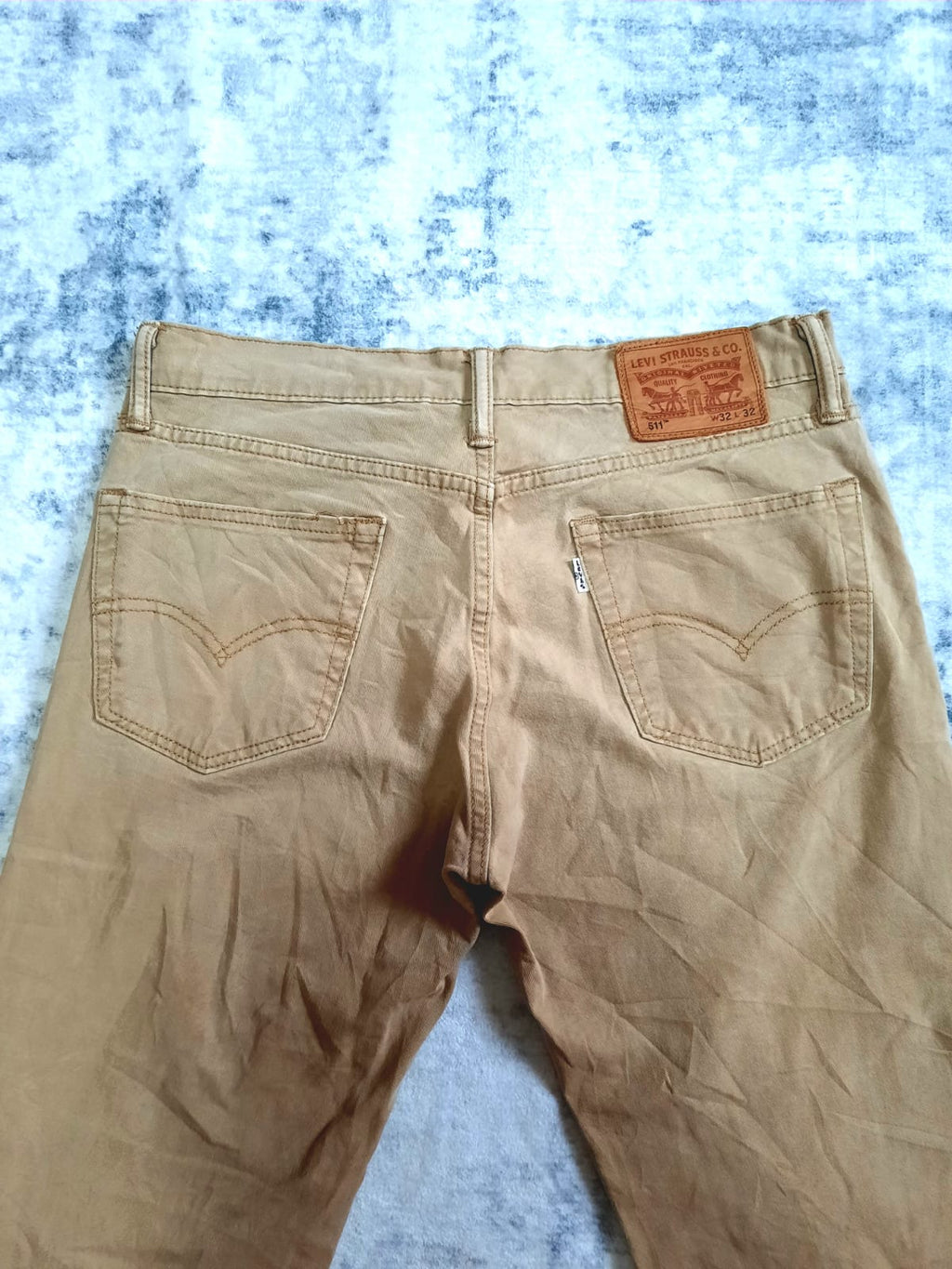 Pants Levi's Beige Vintage