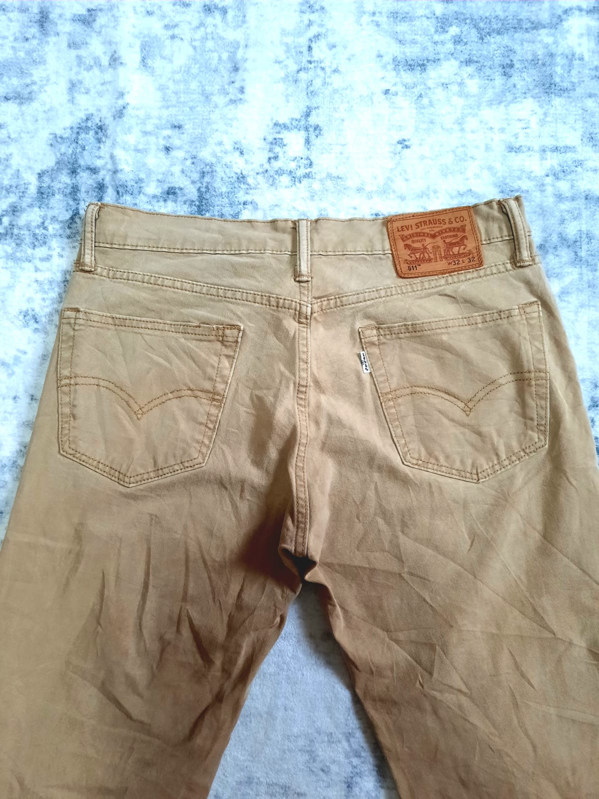 Pants Levi's Beige Vintage