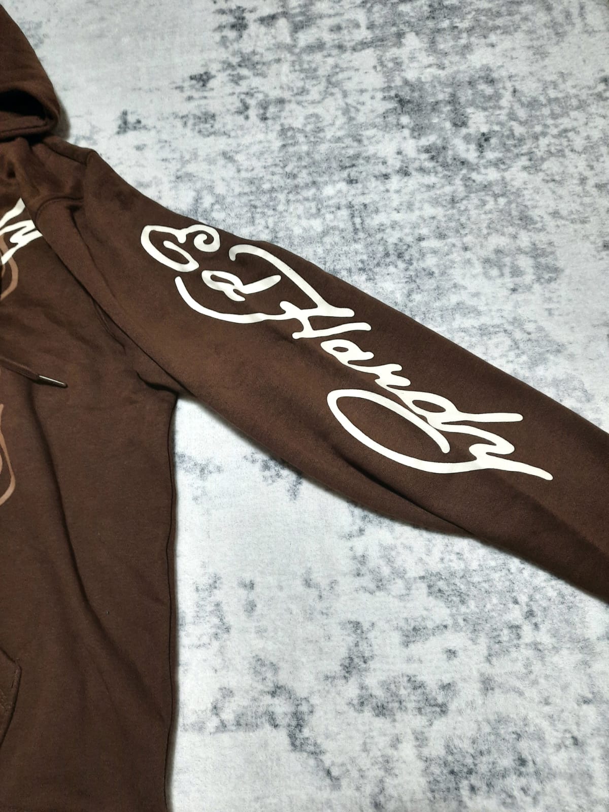 ed hardy brown jacket y2k XL