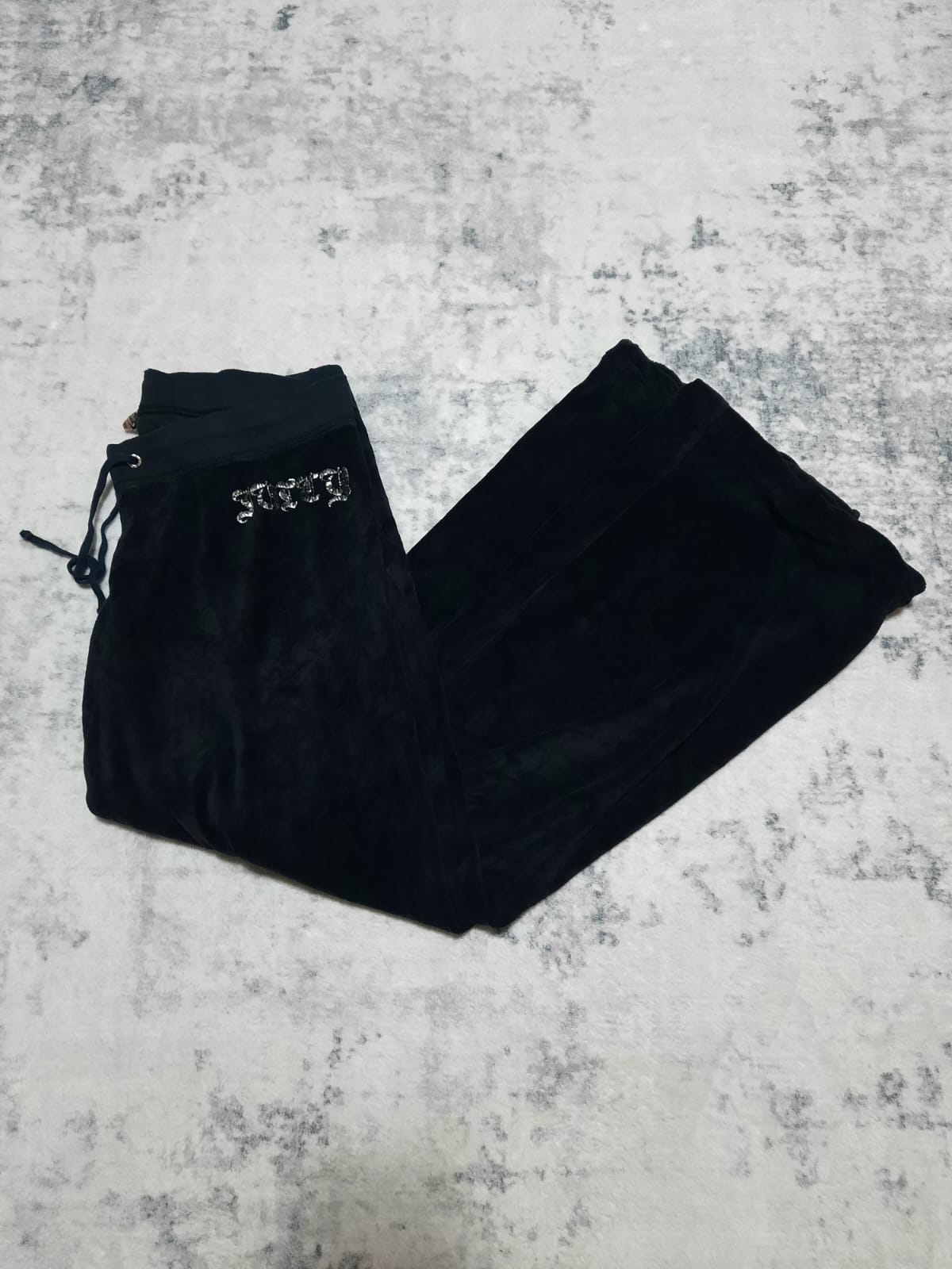 juicy couture black pants regular y2k M