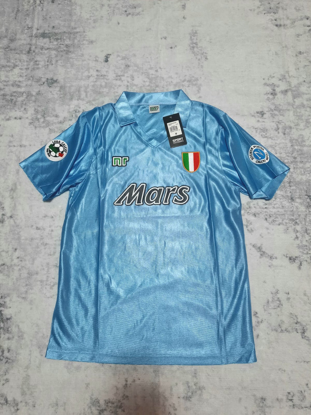 T-shirt Napoli Home 90/91 M Retro