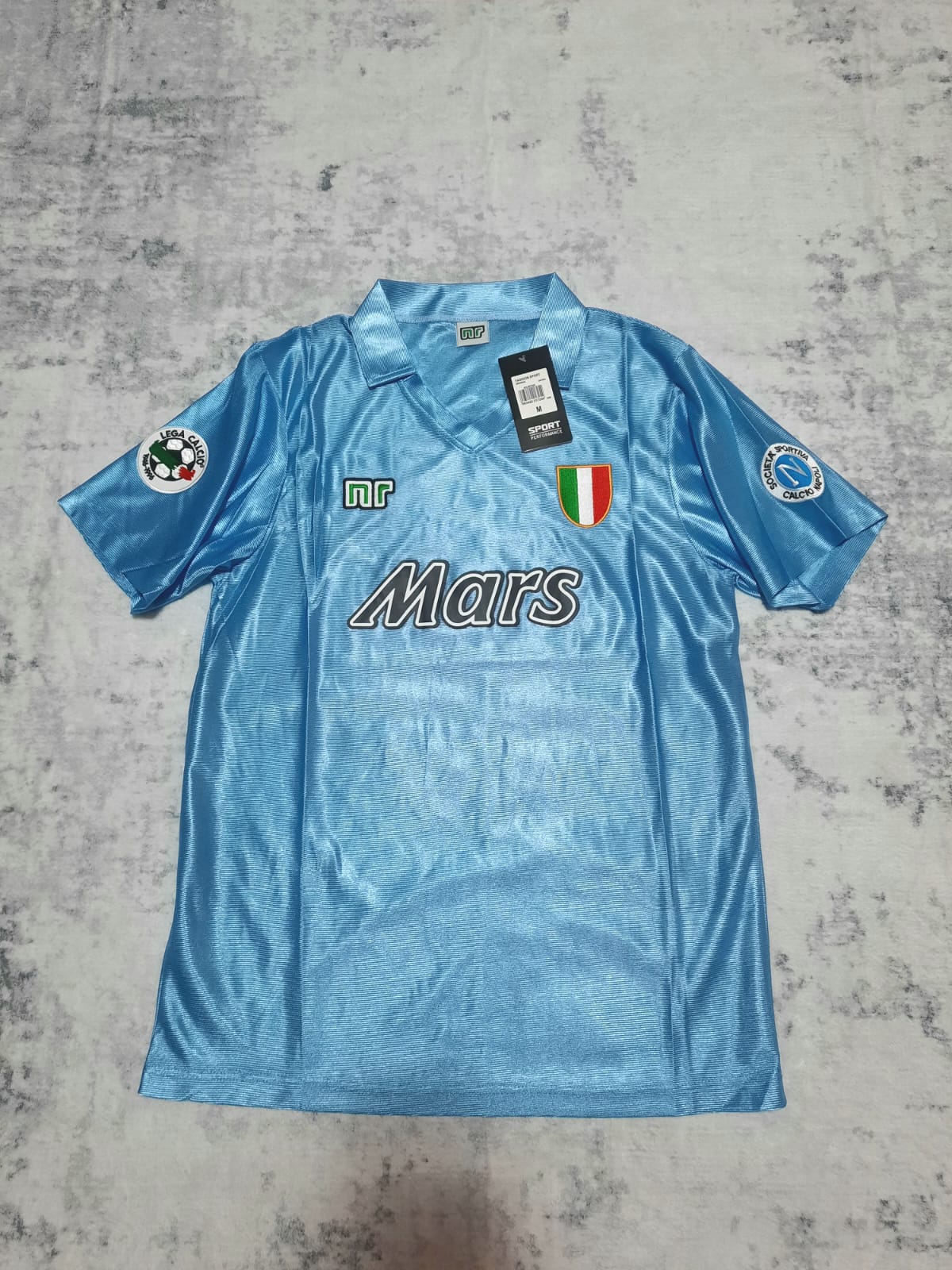 T-shirt Napoli Home 90/91 M Retro