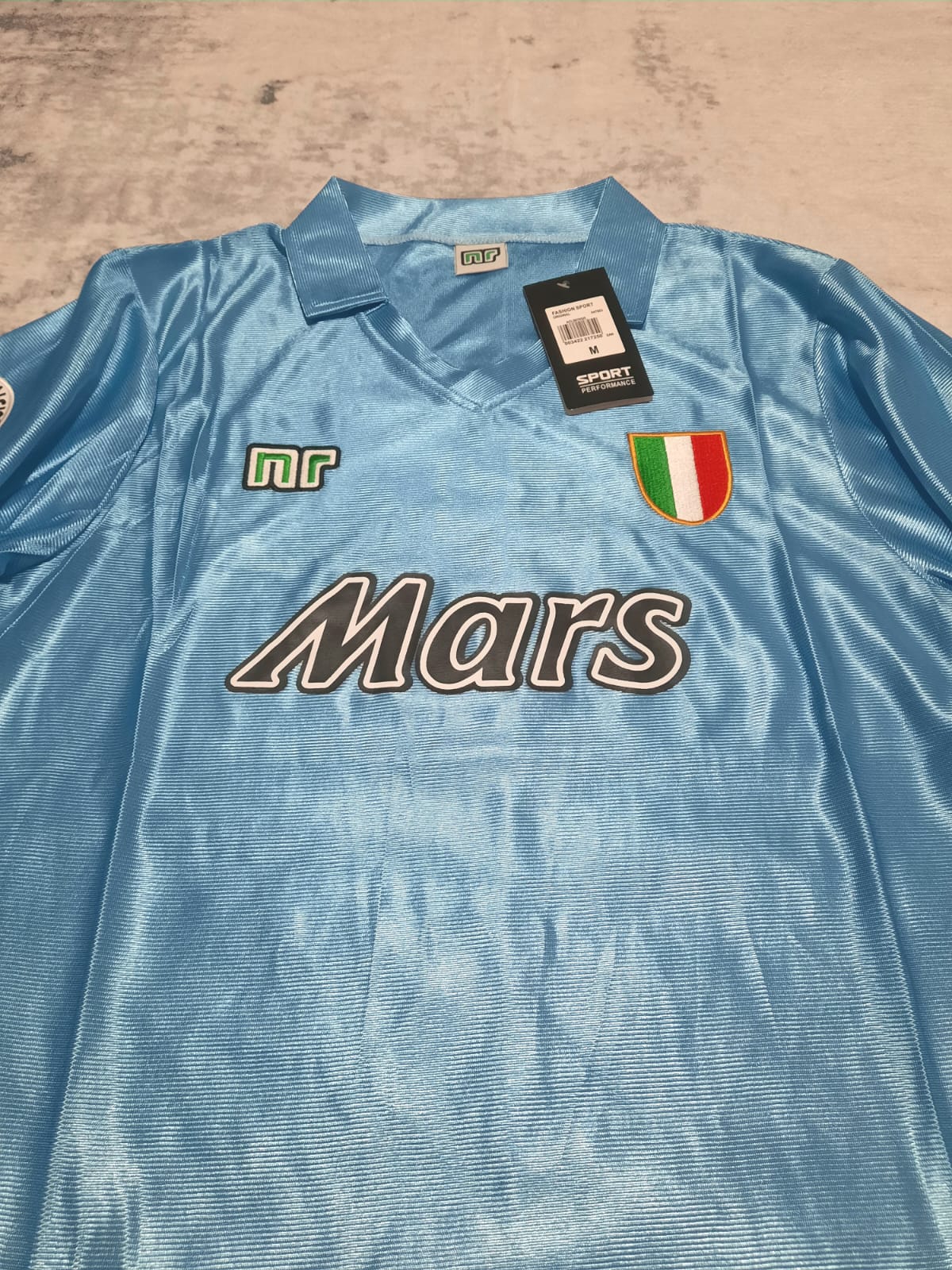 T-shirt Napoli Home 90/91 M Retro