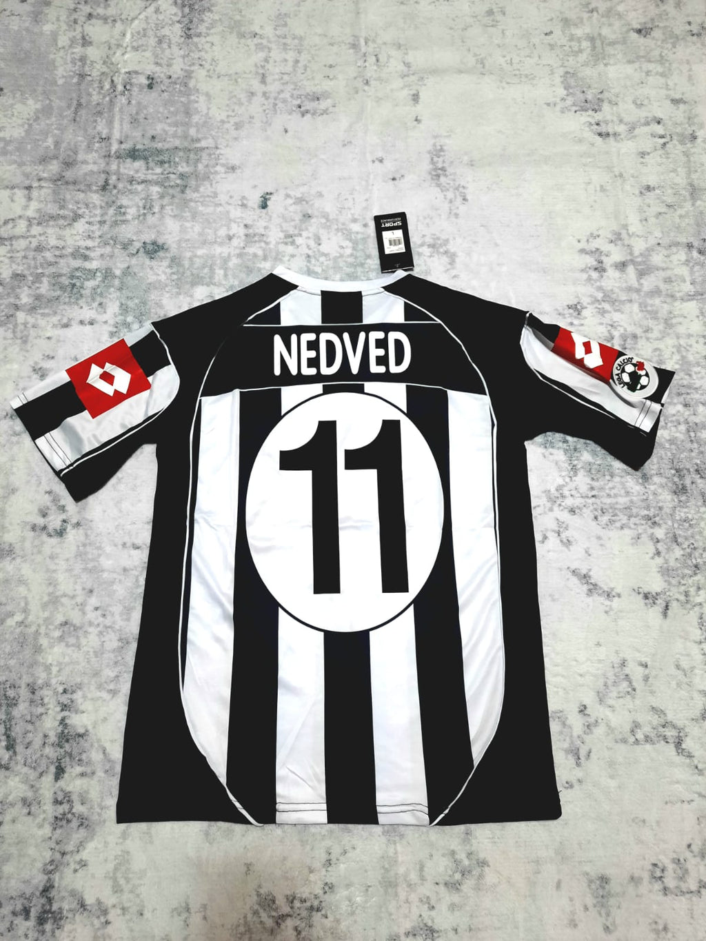 T-shirt Nedved 03/04 Home Retro L