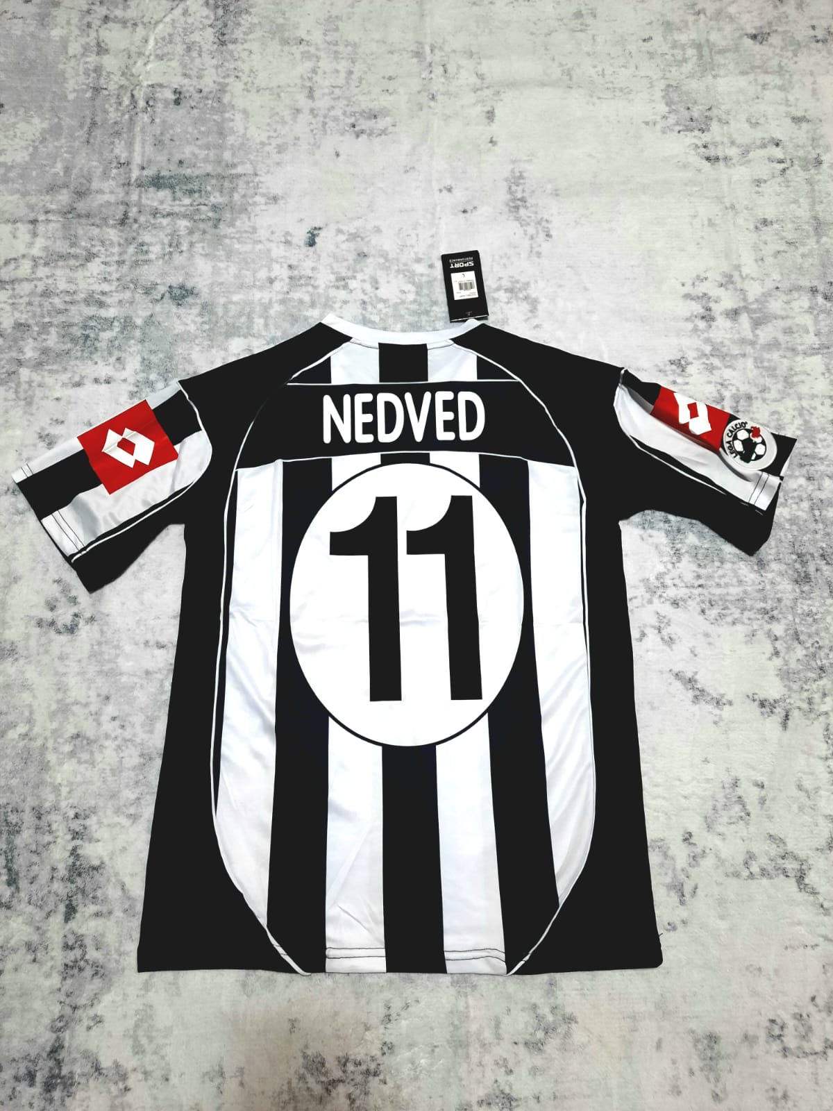 T-shirt Nedved 03/04 Home Retro L