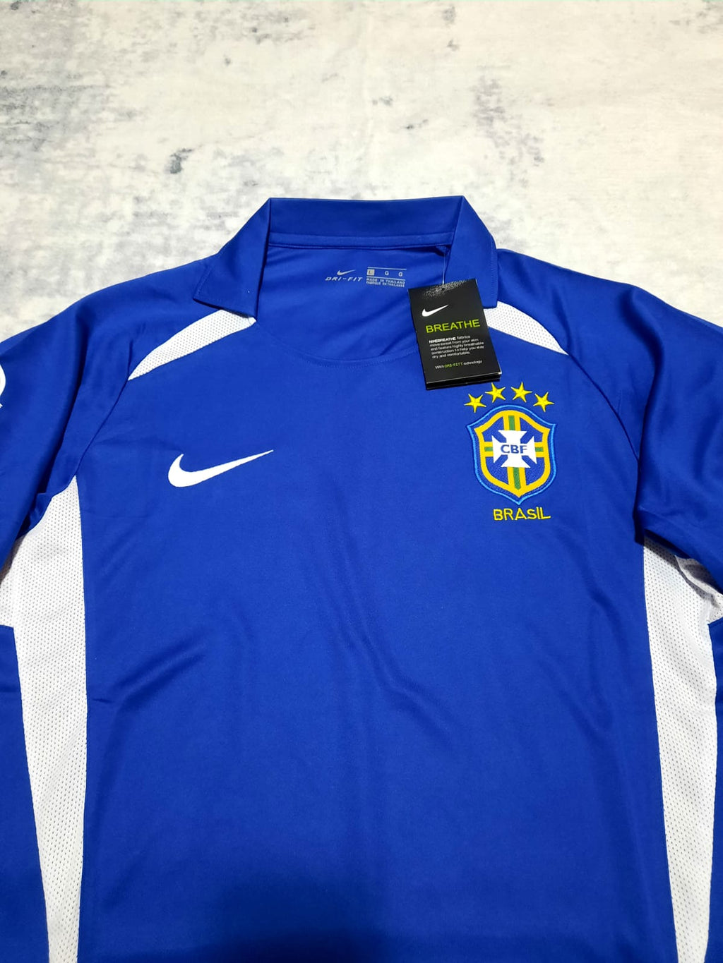 T-shirt Brazil Away World Cup 2002 L