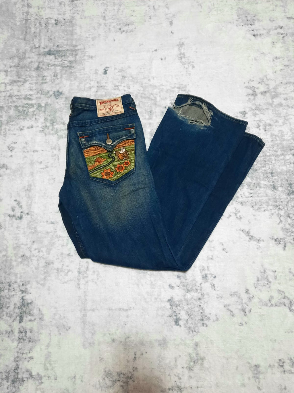 True Religion Bobby y2k size 35
