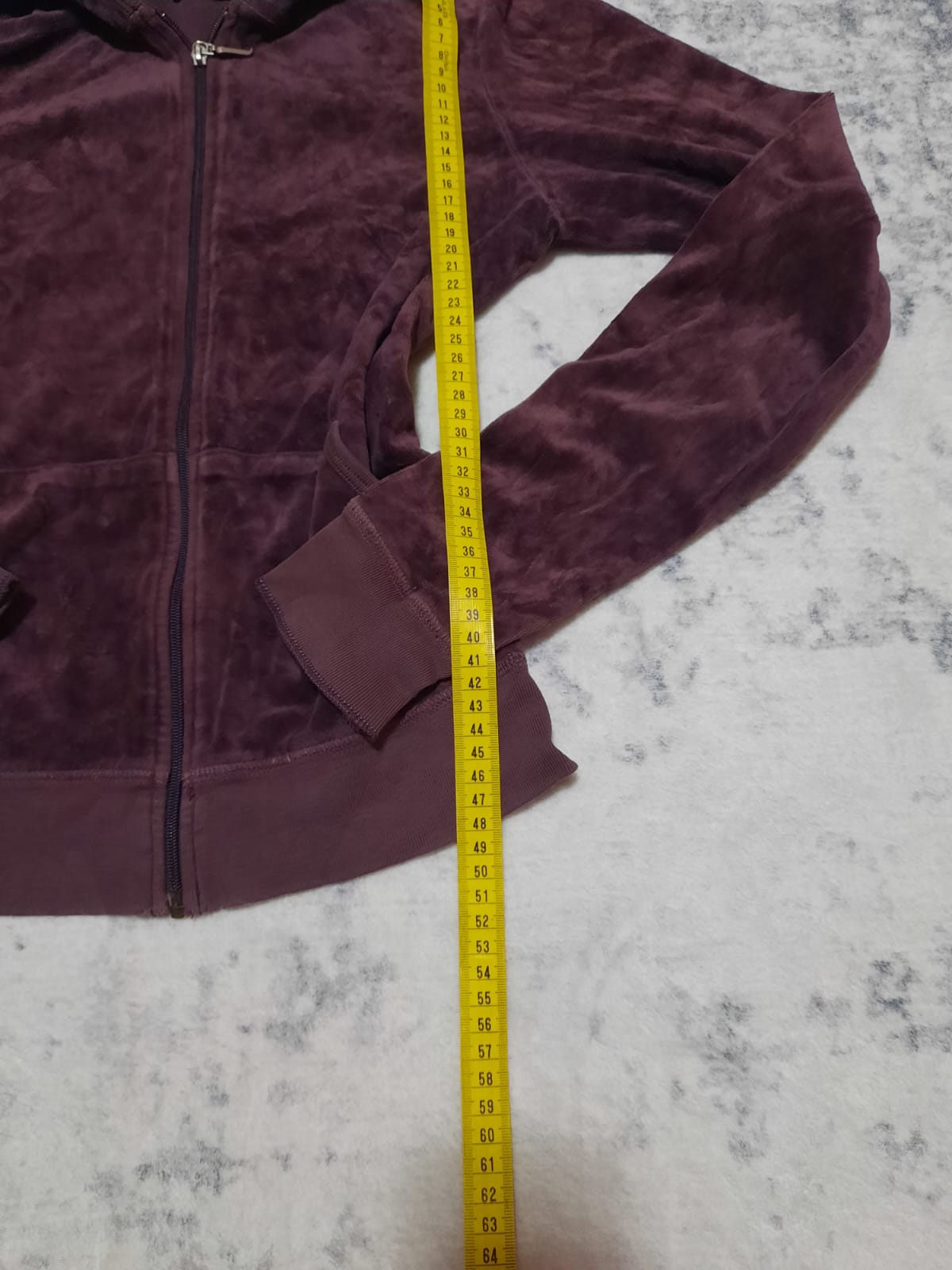 juicy couture dark purple hoodie zip y2k M