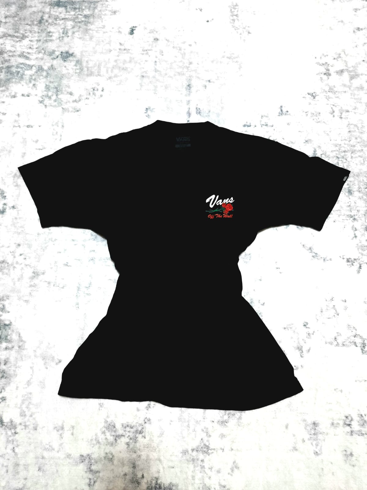 T-shirt Women Vans Retro Off The Wall Fresh Cut M