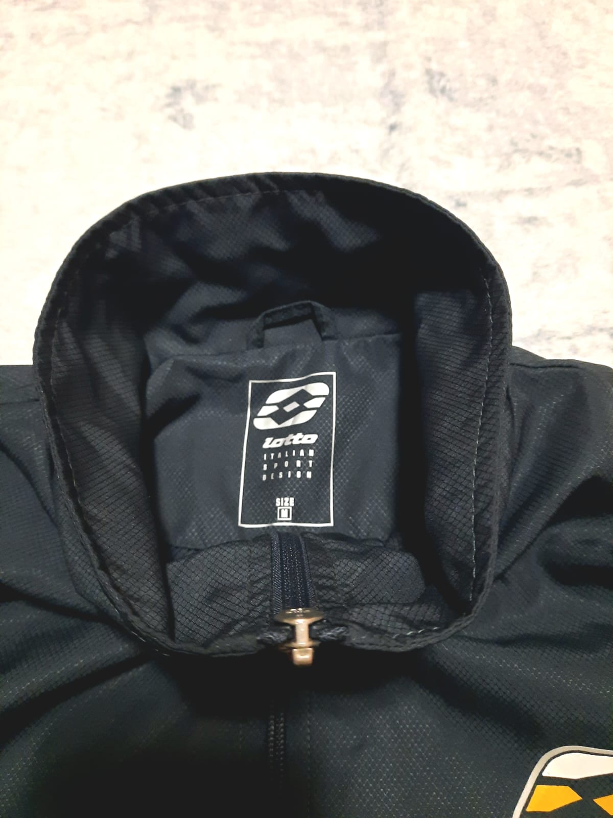 Jacket Women Black Lotto Retro M