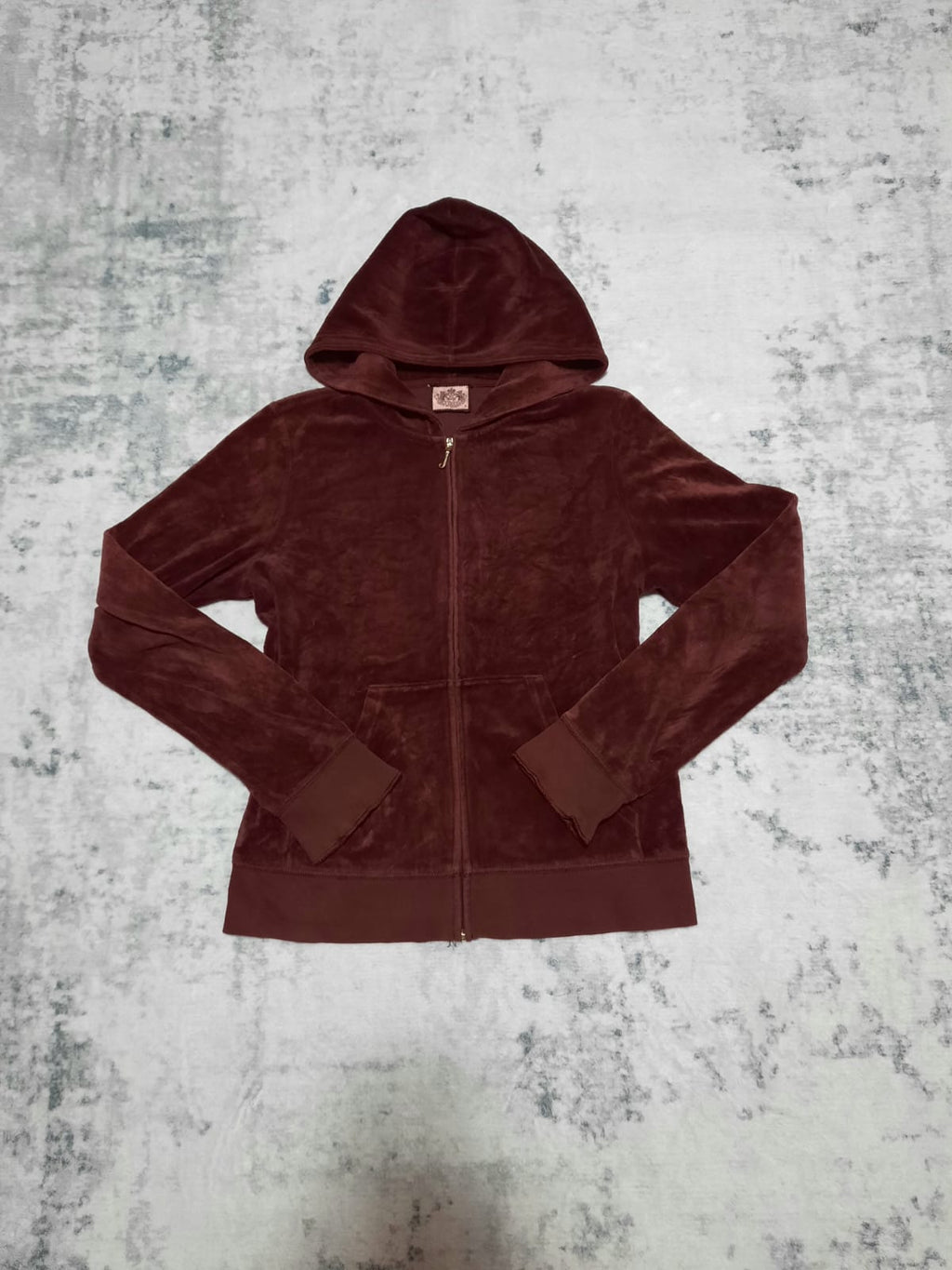 Juicy couture hoodie zip light purple y2k M