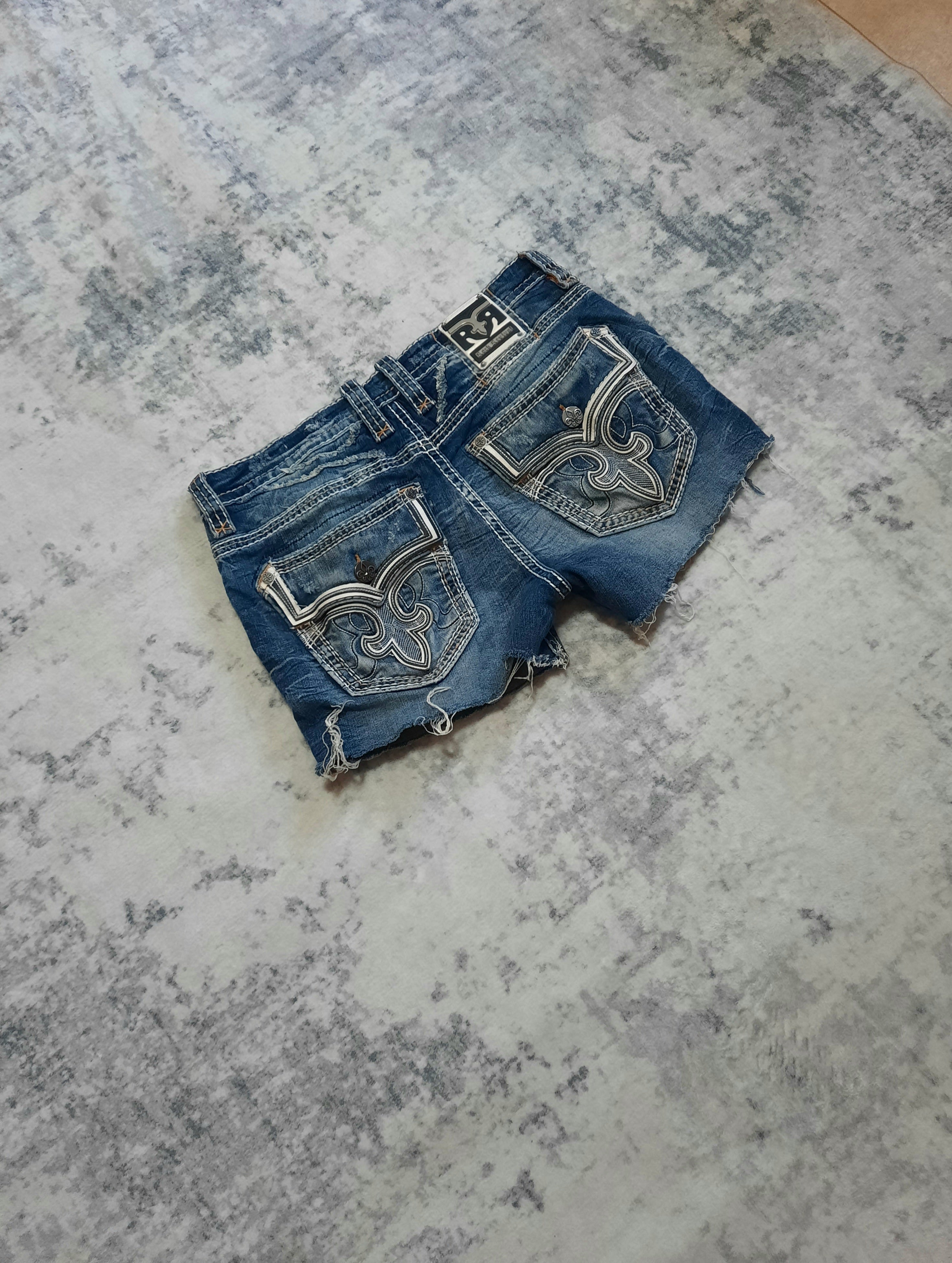rock revival shorts jeans y2k 36