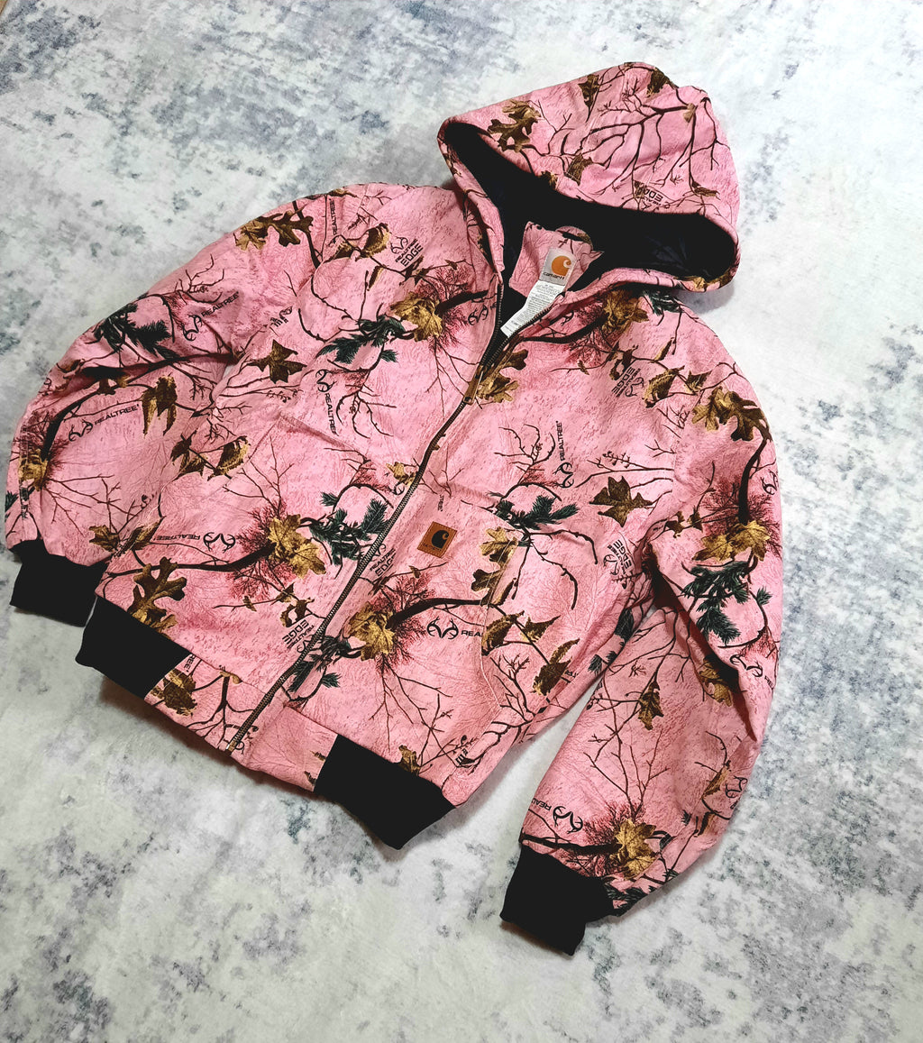 jacket carhatt pink art L