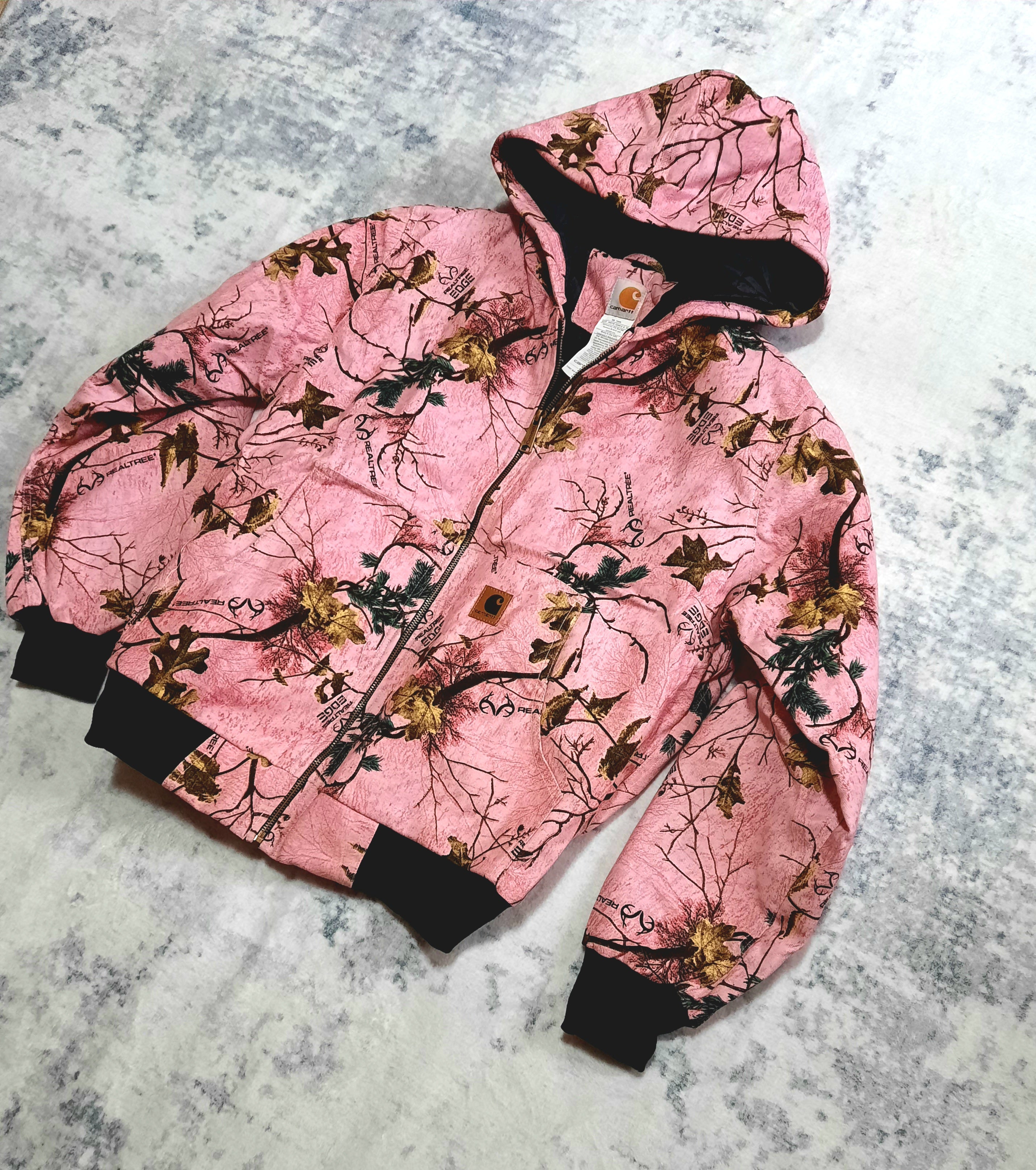 jacket carhatt pink art L
