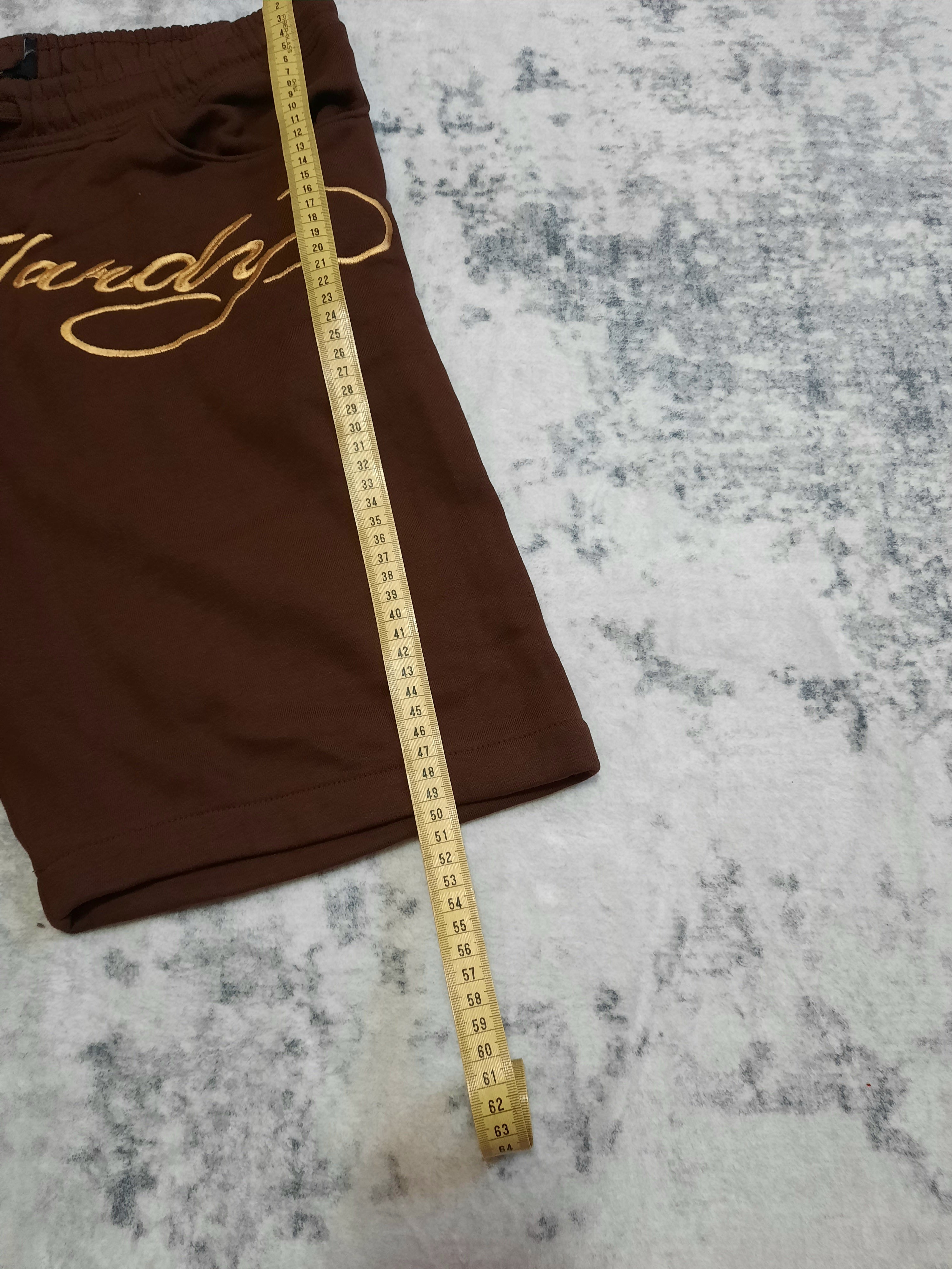 ed hardy shorts brown and yellow M