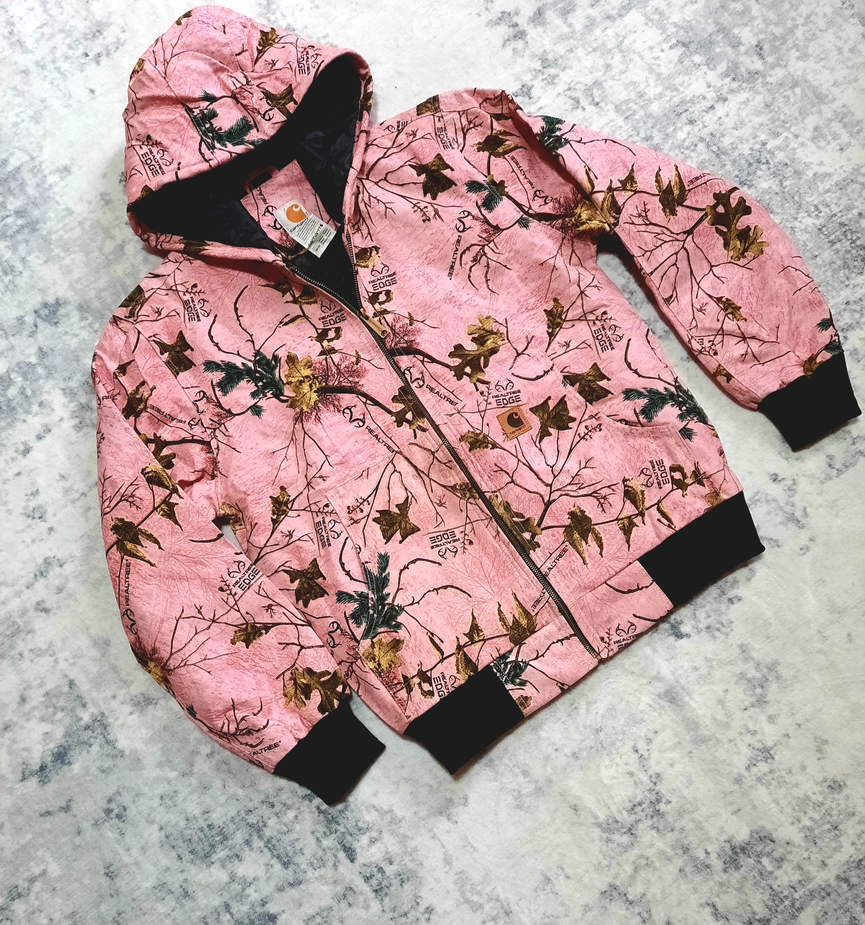 jacket carhatt pink art M