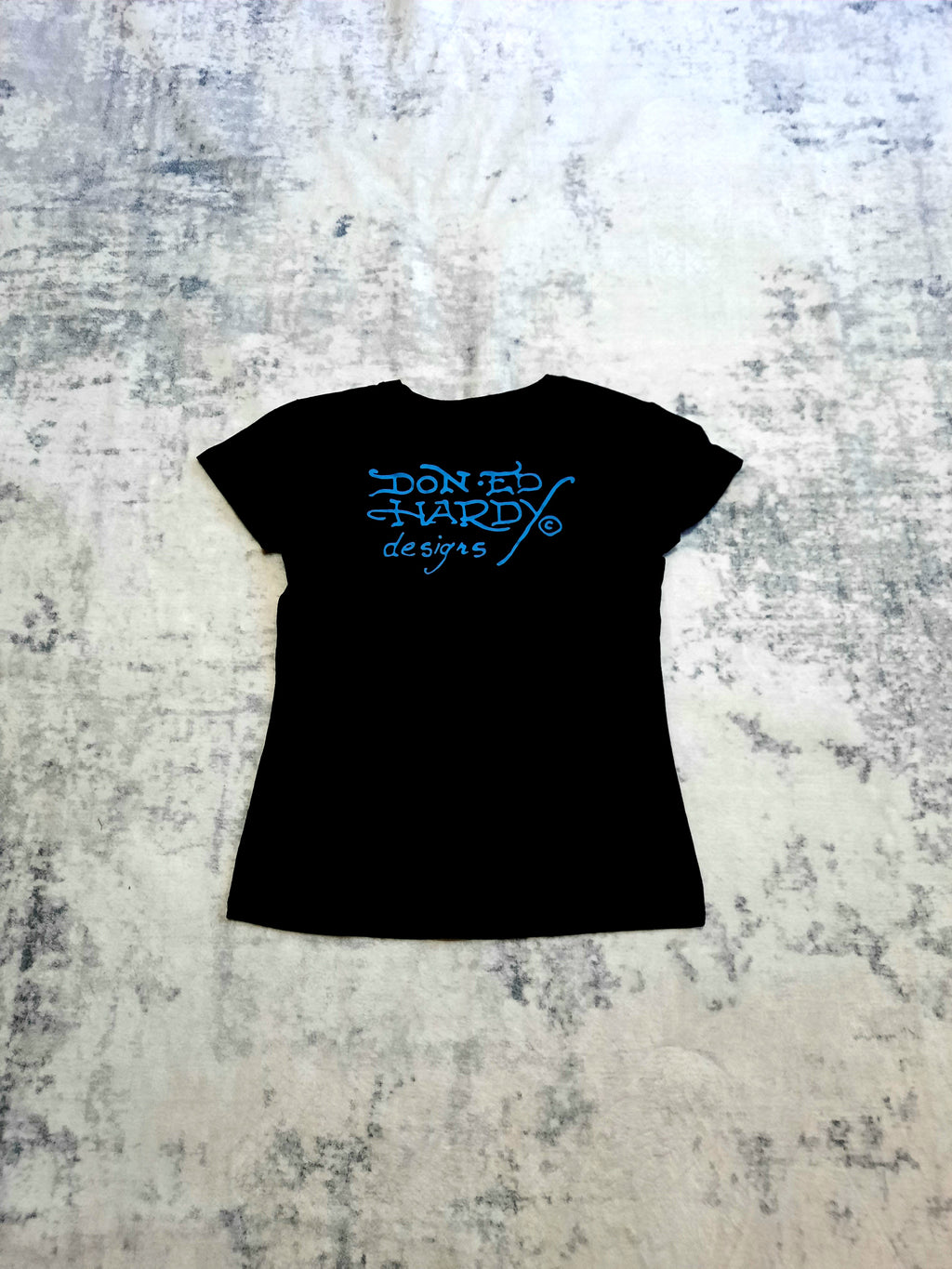 ed hardy t-shirt black and blue M