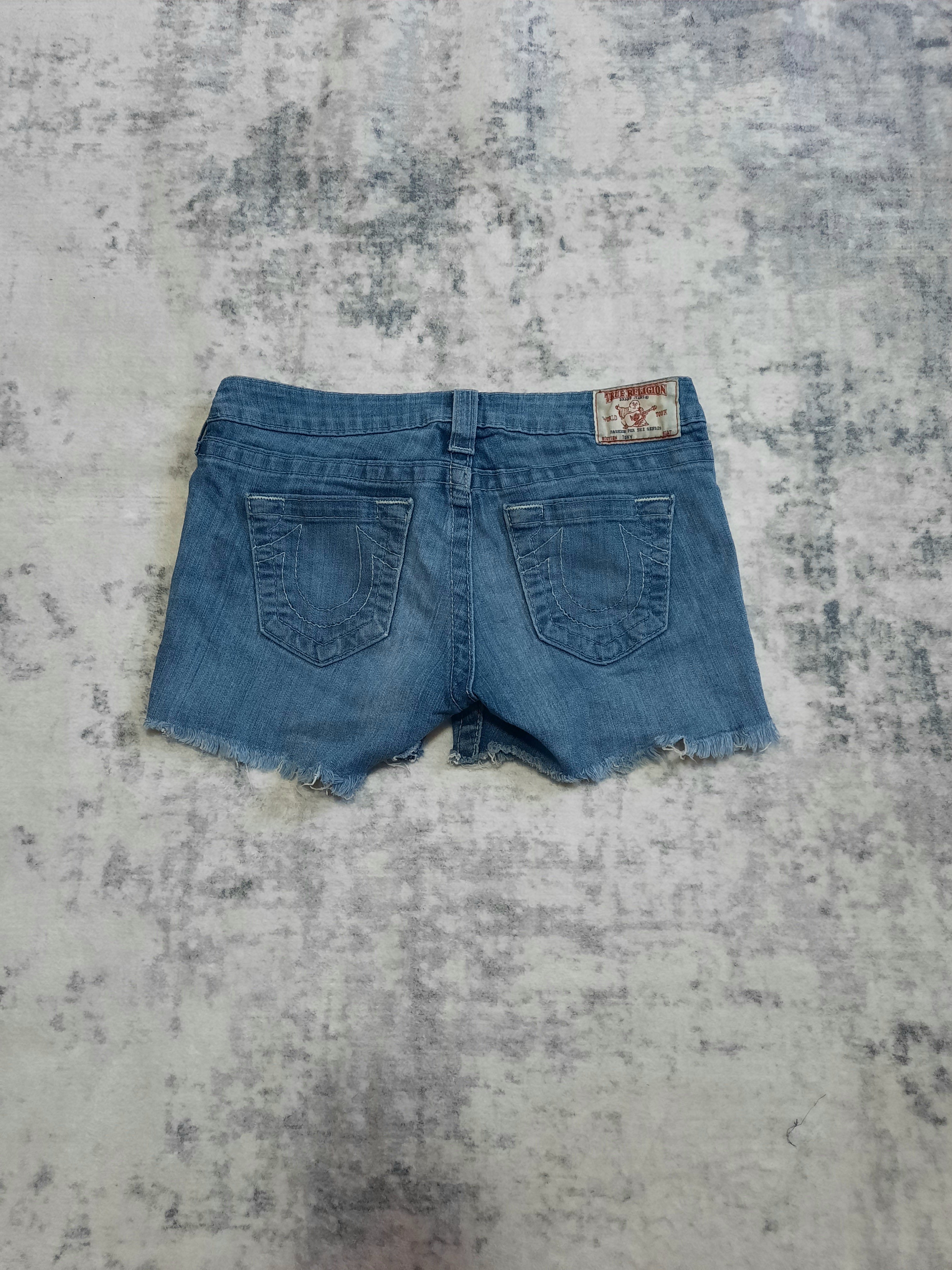 true religion shorts jeans y2k 26