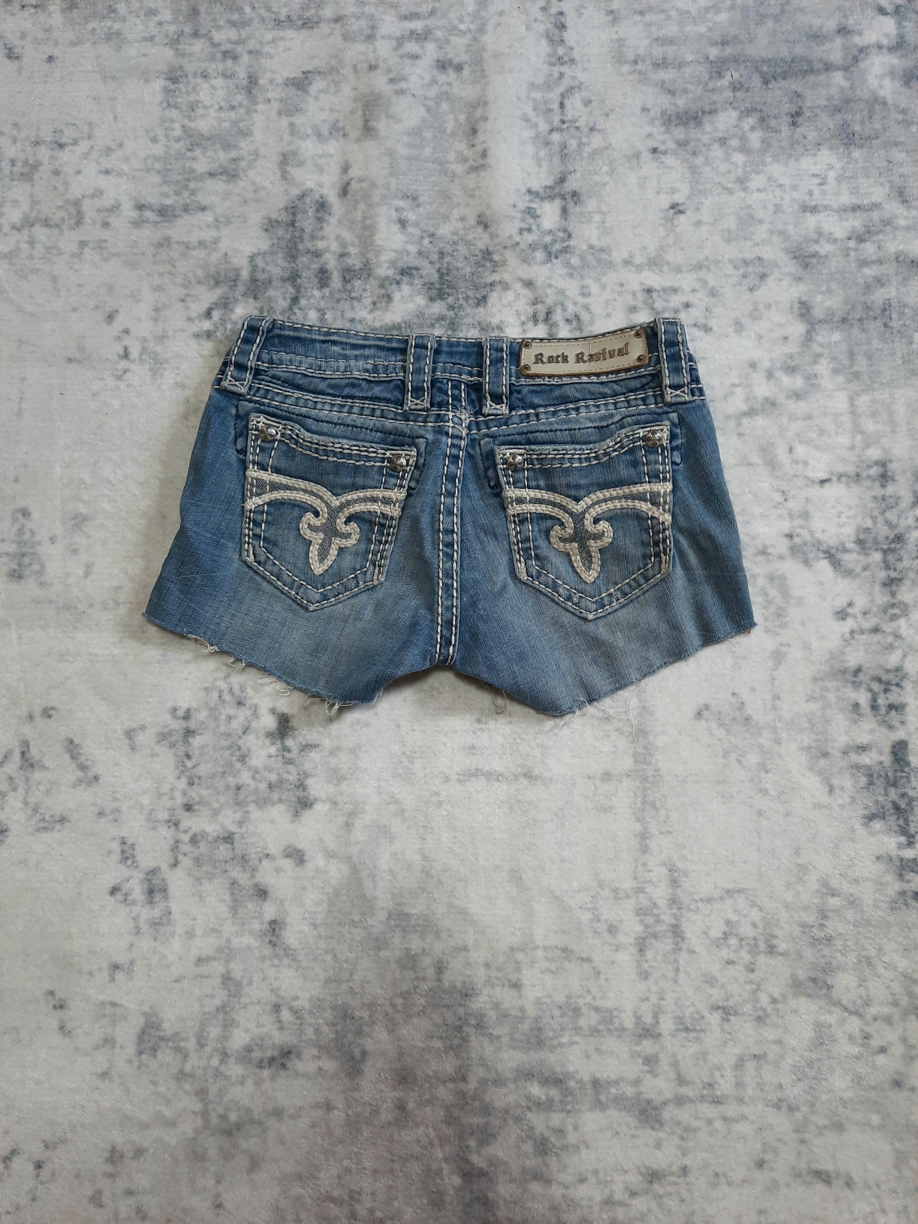 rock revival shorts jeans y2k 25