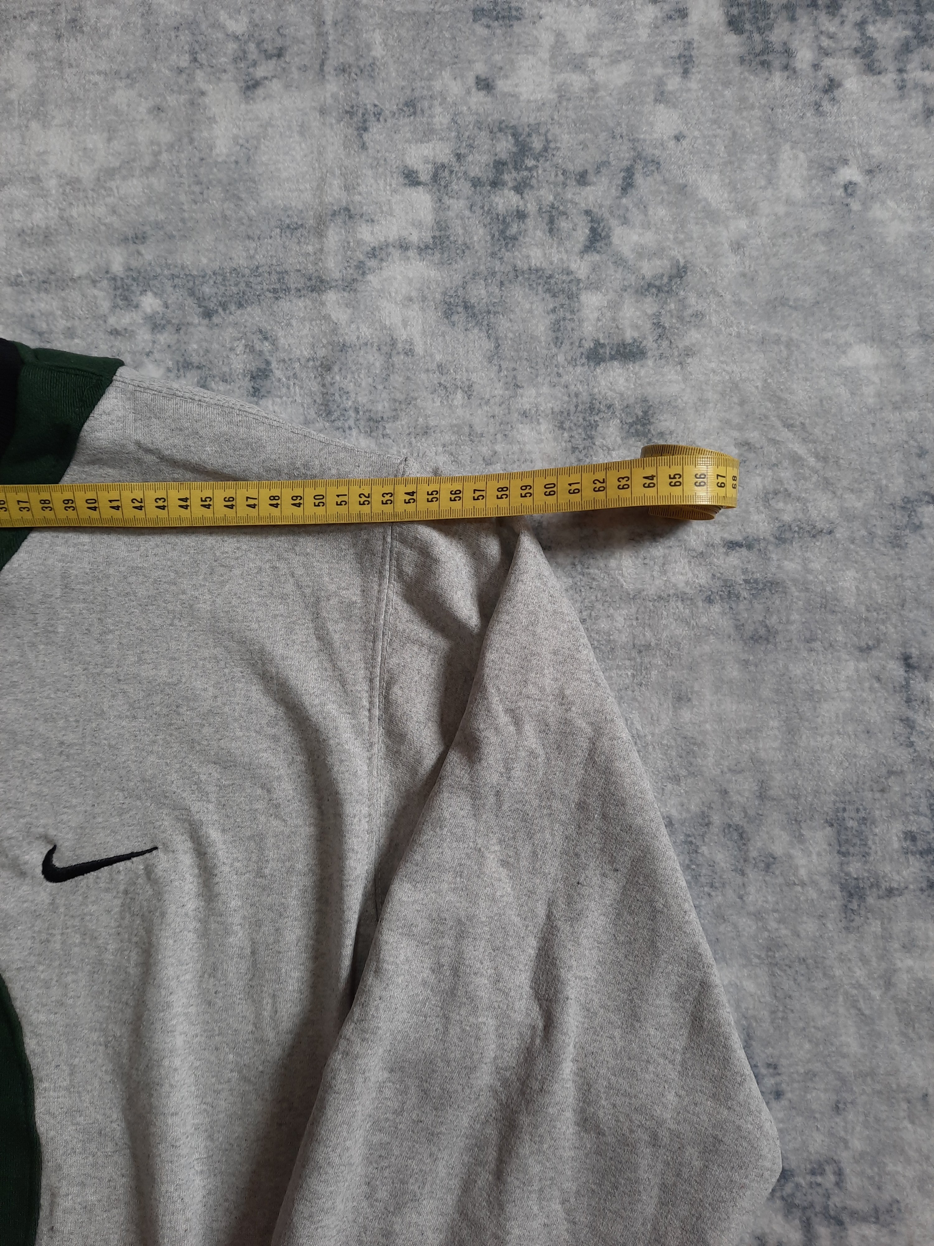 Sweat Nike retro white, green and black M