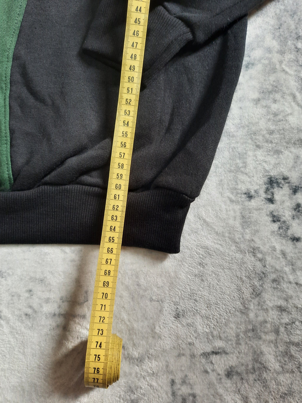 sweat nike retro black, green and grey L