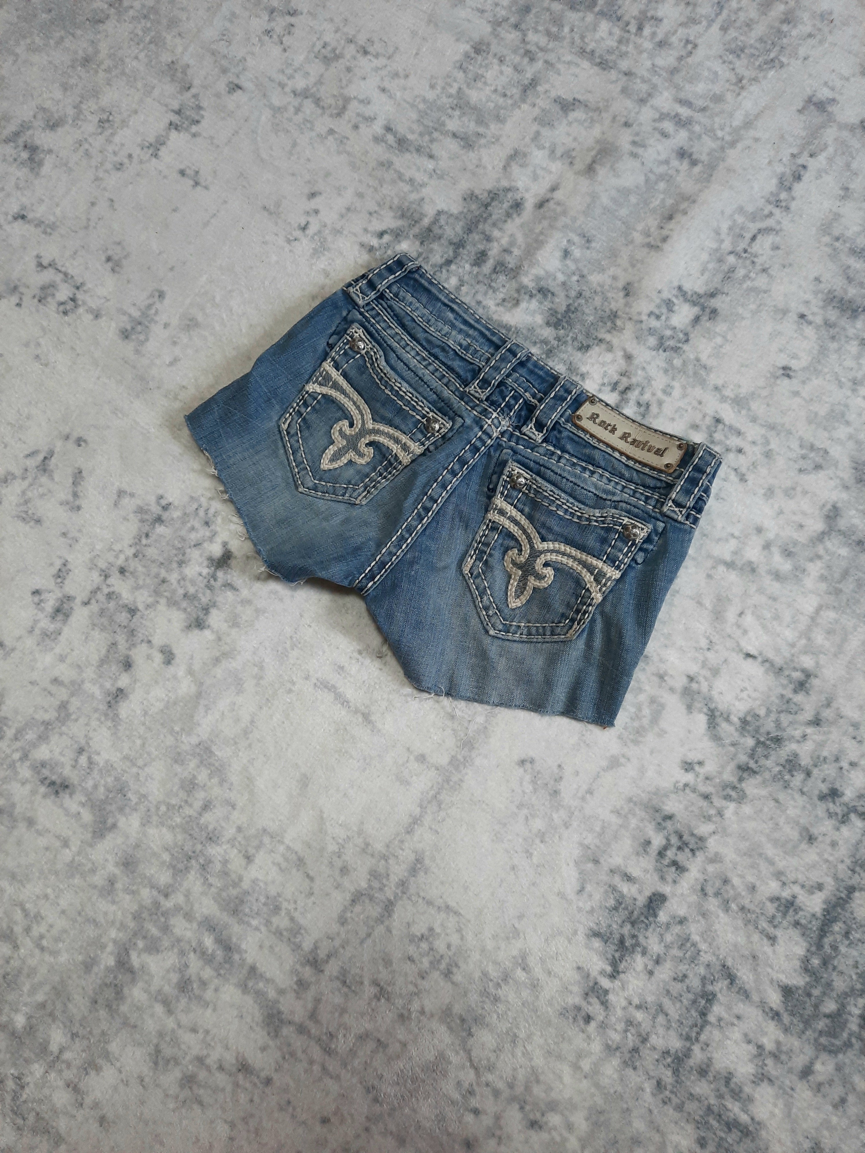 rock revival shorts jeans y2k 25