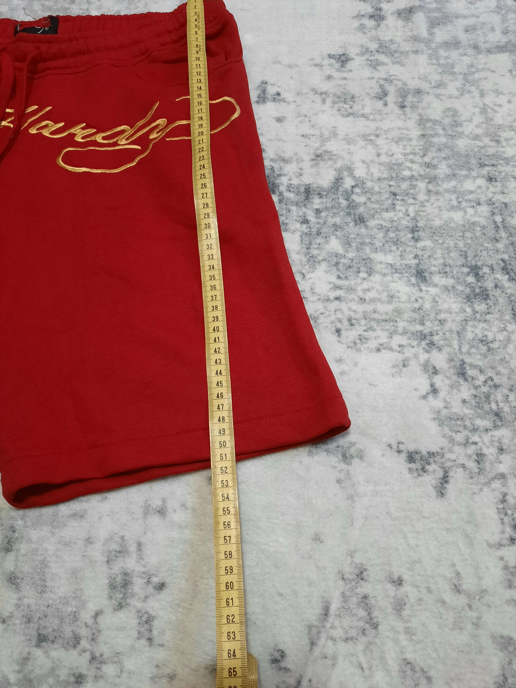 ed hardy shorts red and yellow M