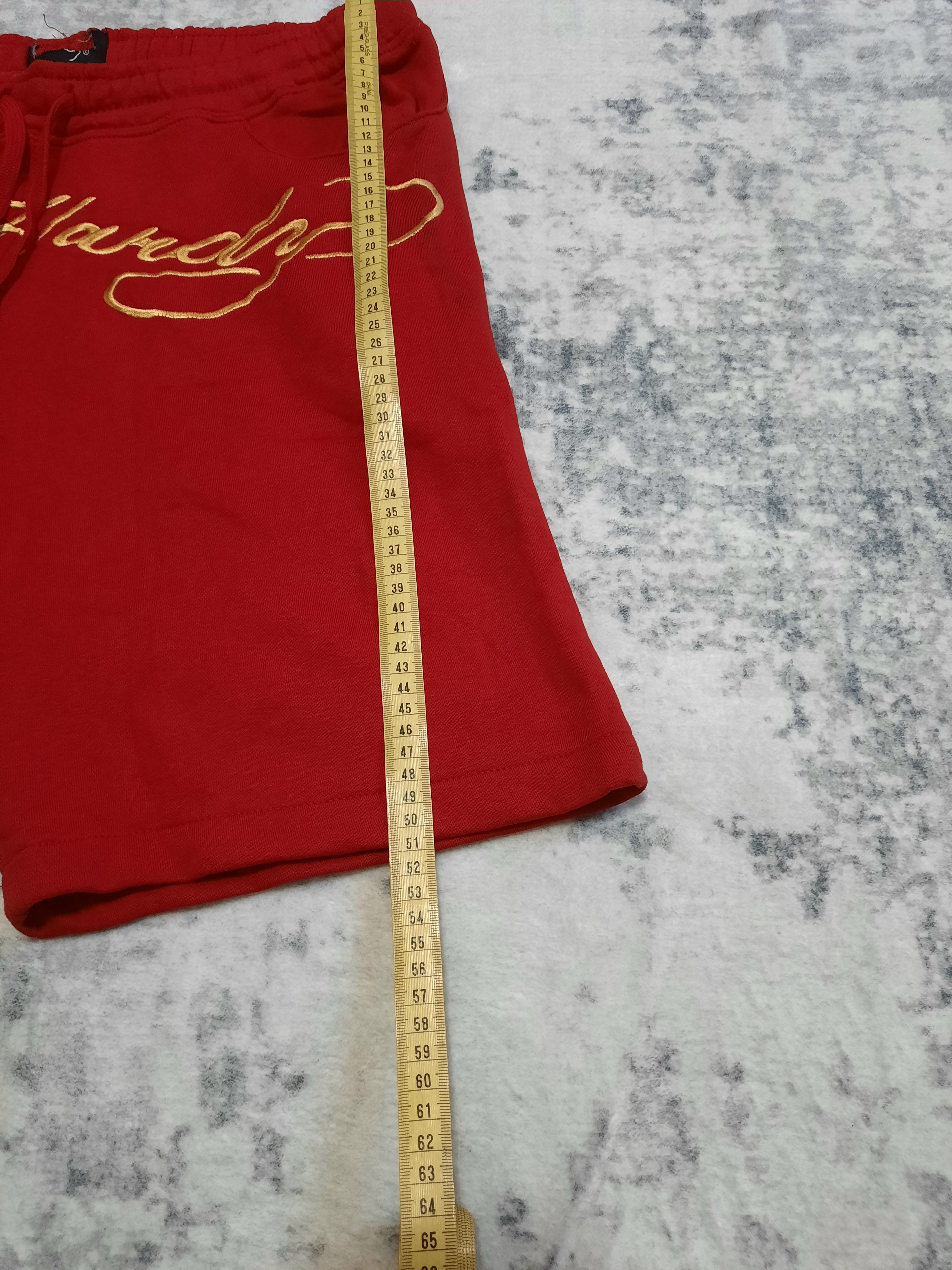 ed hardy shorts red and yellow M