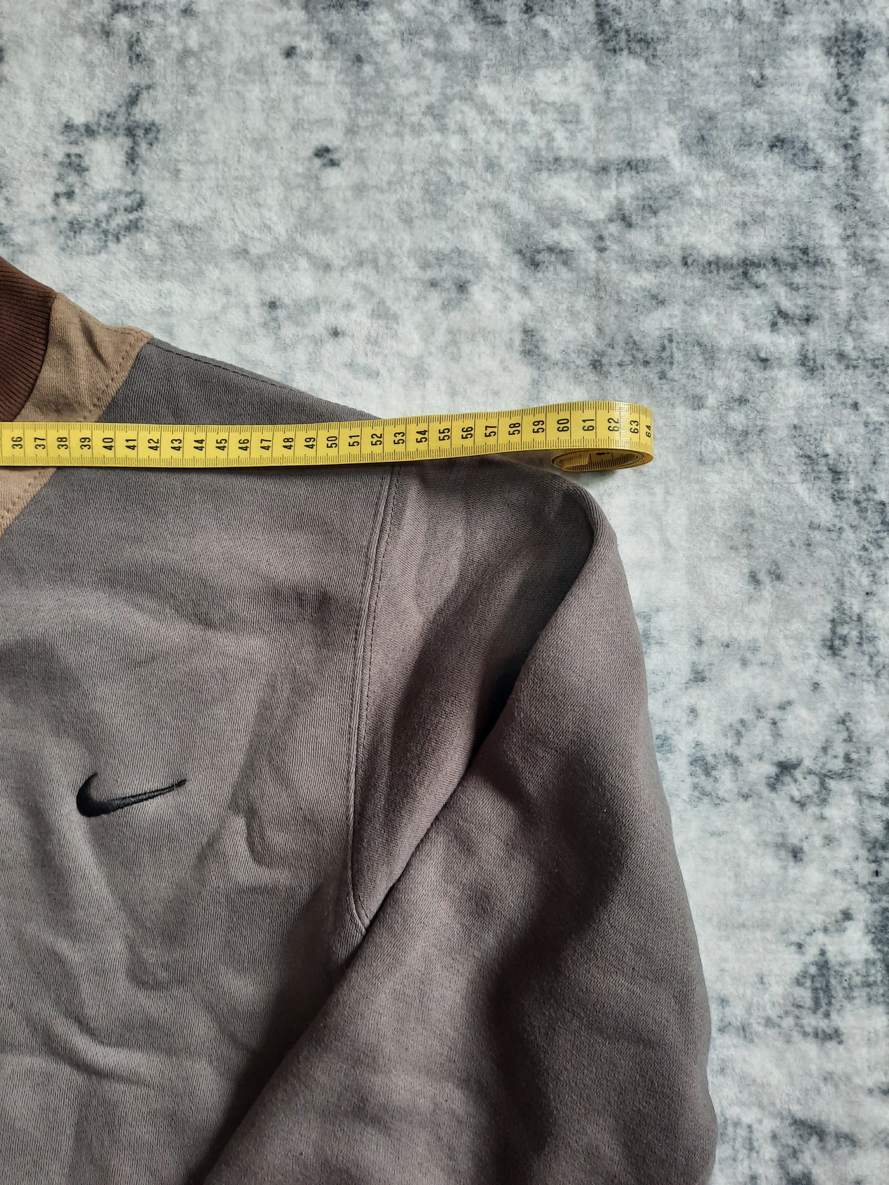 sweat nike retro grey, brown and black S