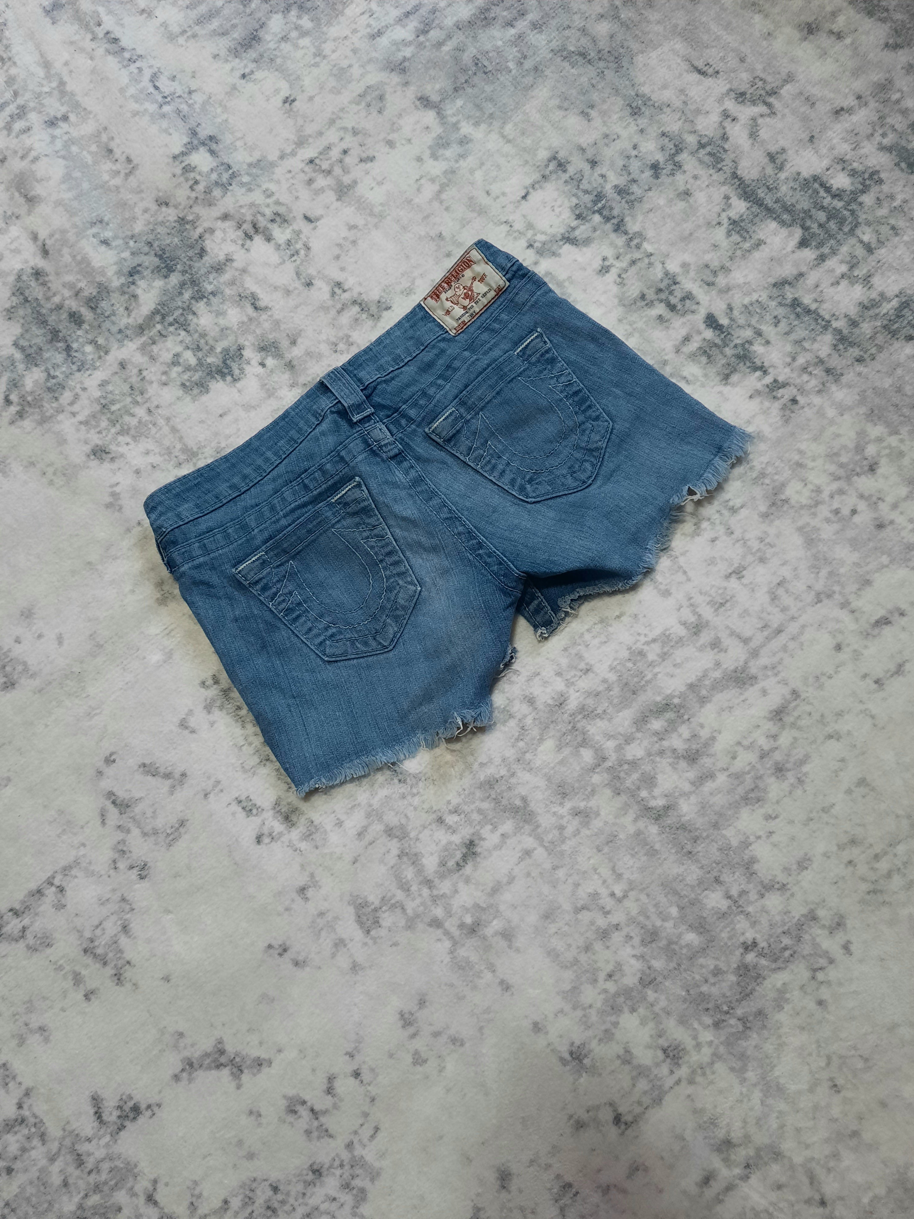 true religion shorts jeans y2k 26