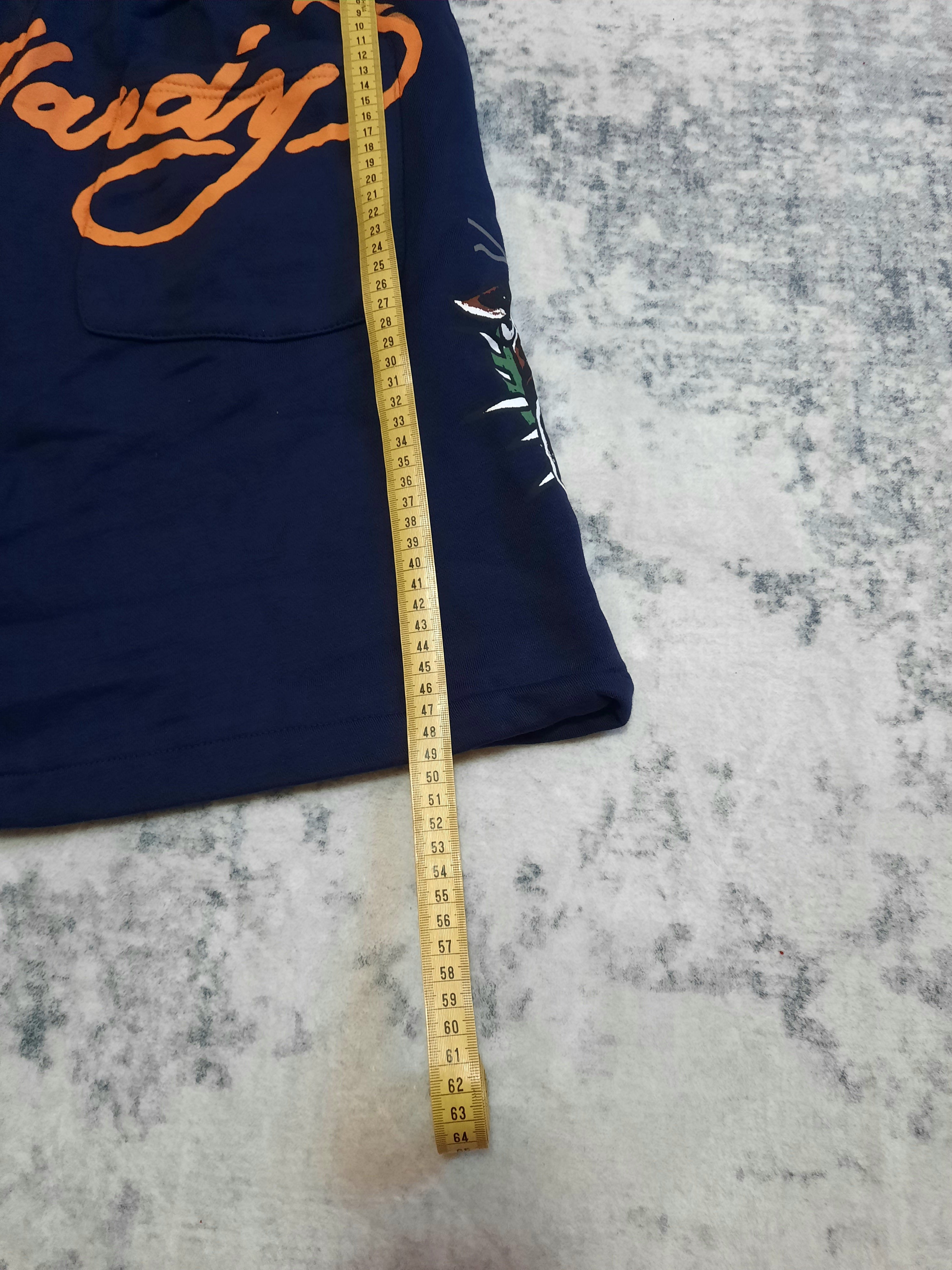 ed hardy shorts blue and orange L