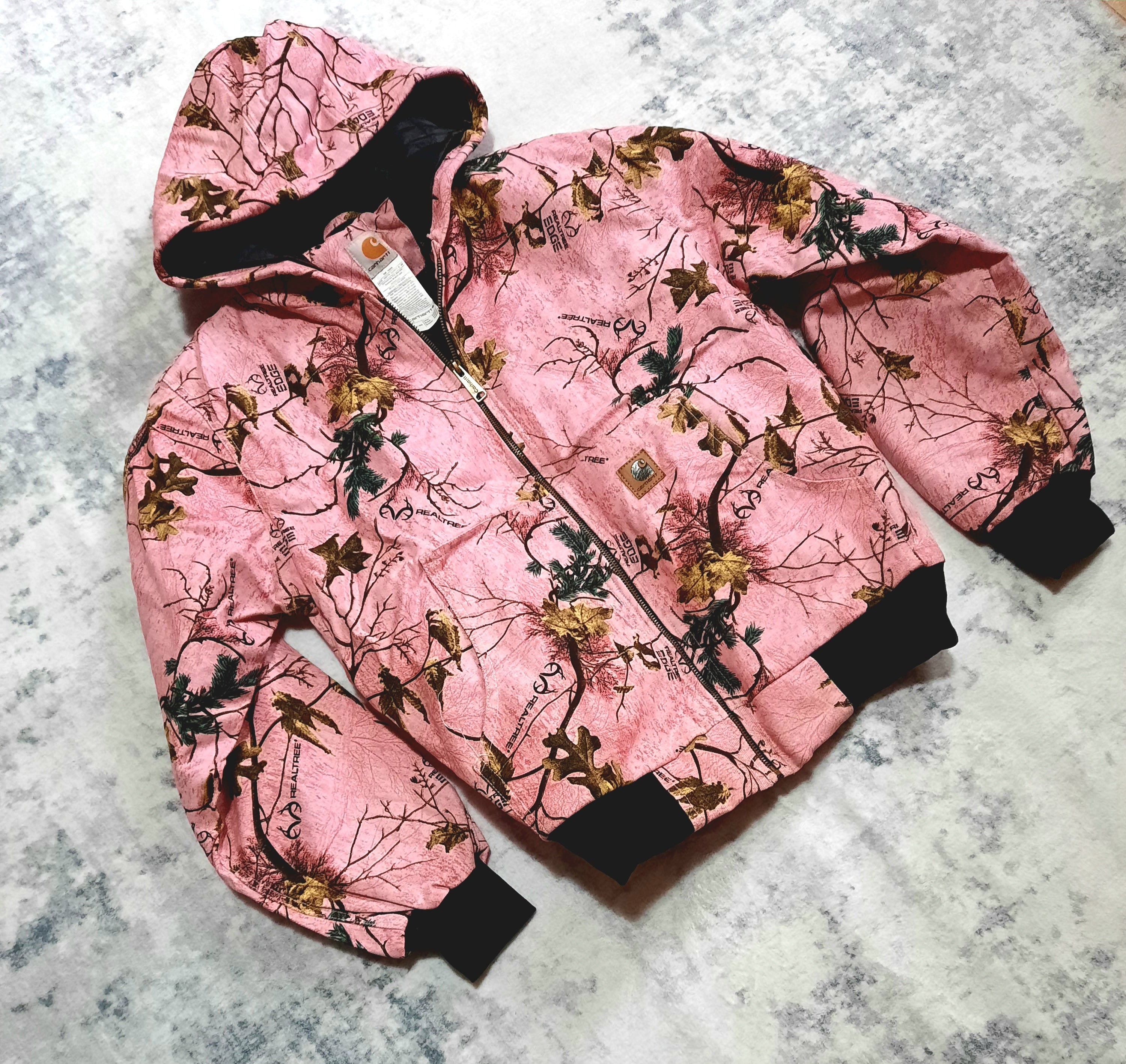 jacket carhatt pink art L