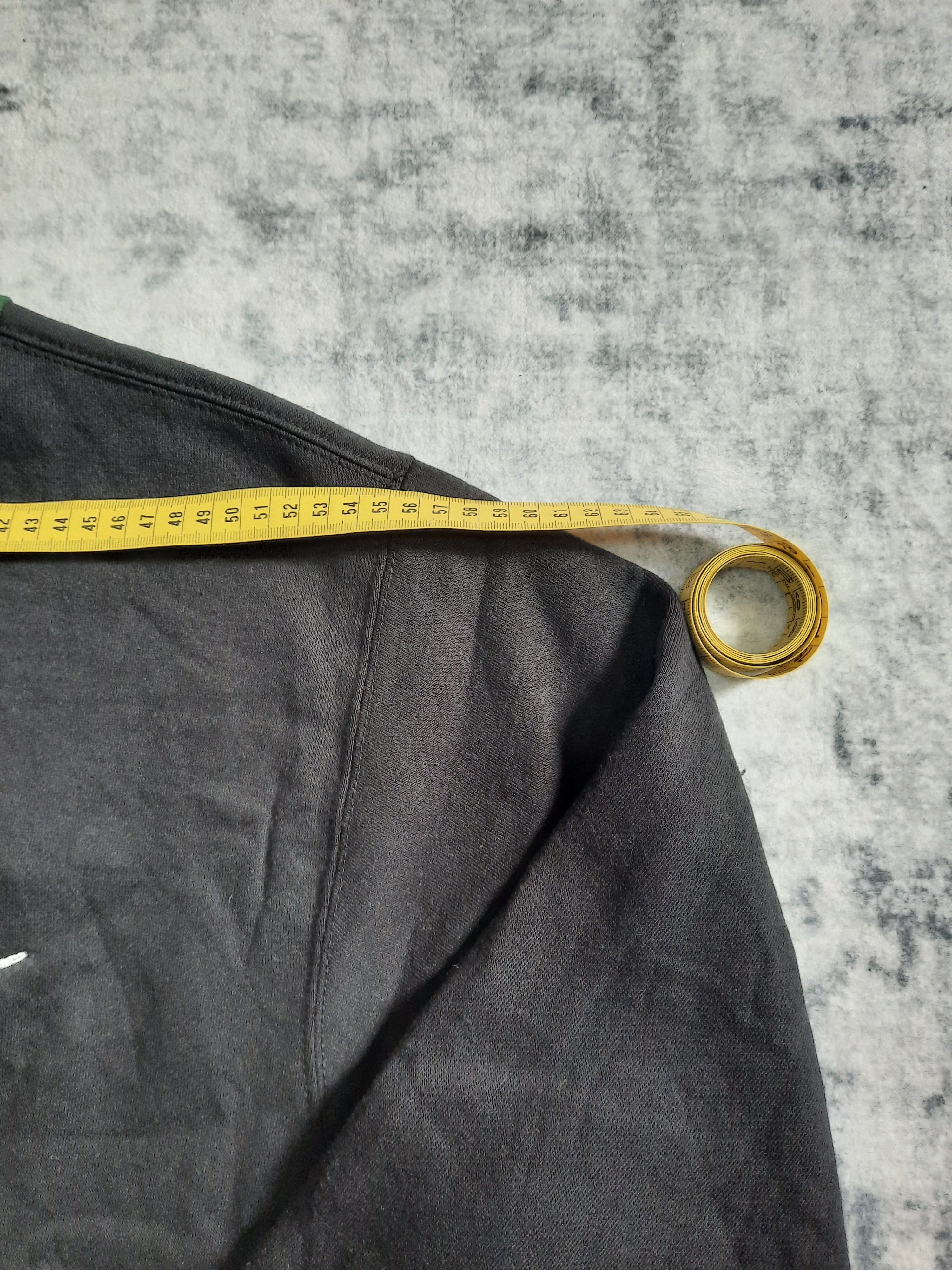 sweat nike retro black, green and grey M